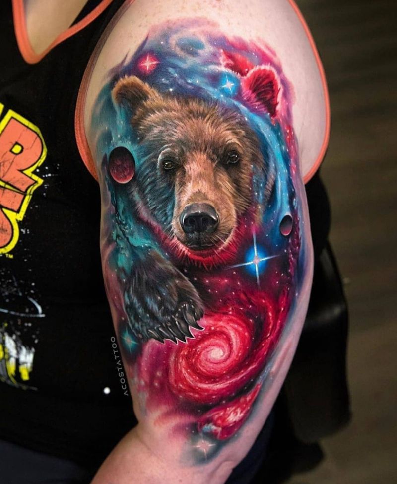 Pretty Galaxy Tattoos You Will Love