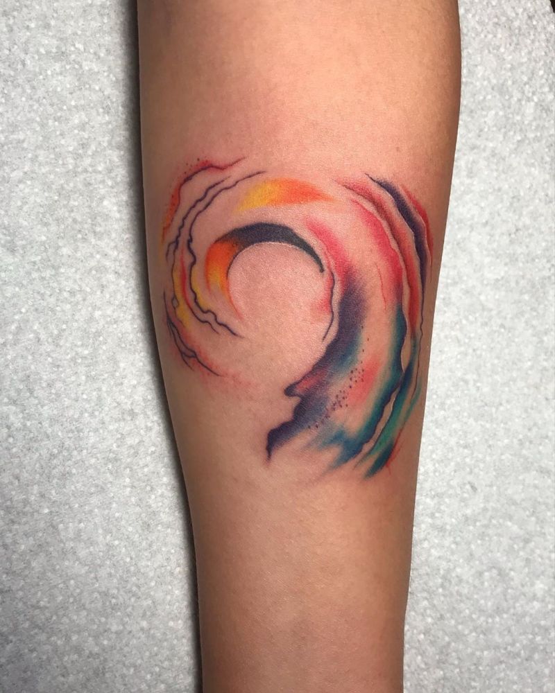 Pretty Wave Tattoos That Give You an Unexpected Feeling