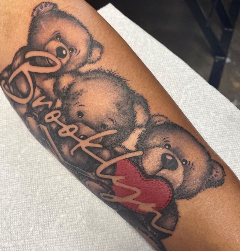 Fierce Bear Tattoos You Will Like to Try