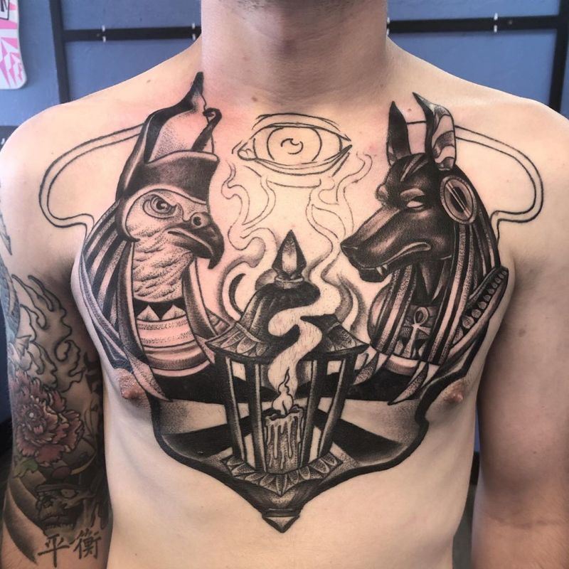 Pretty Chest Tattoos For Men to Inspire You