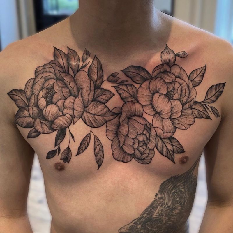 Pretty Chest Tattoos For Men to Inspire You