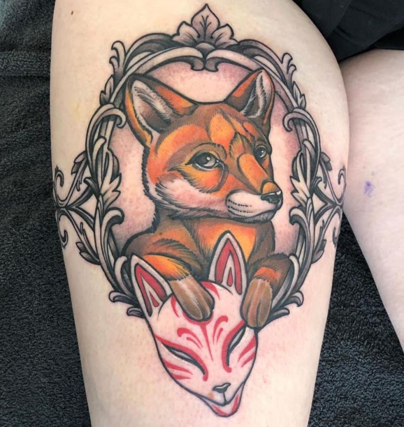 Charming Fox Tattoos Fascinate You