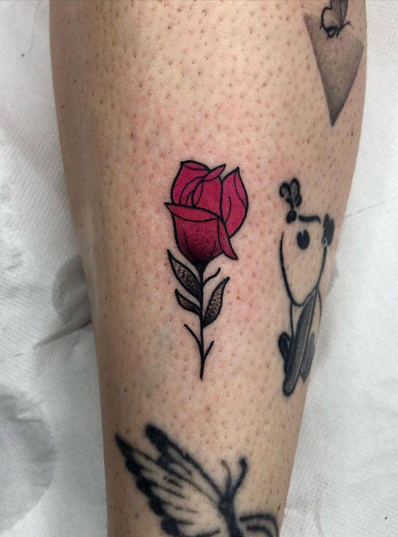 Pretty Rose Tattoos Make Your Life Full of Romance