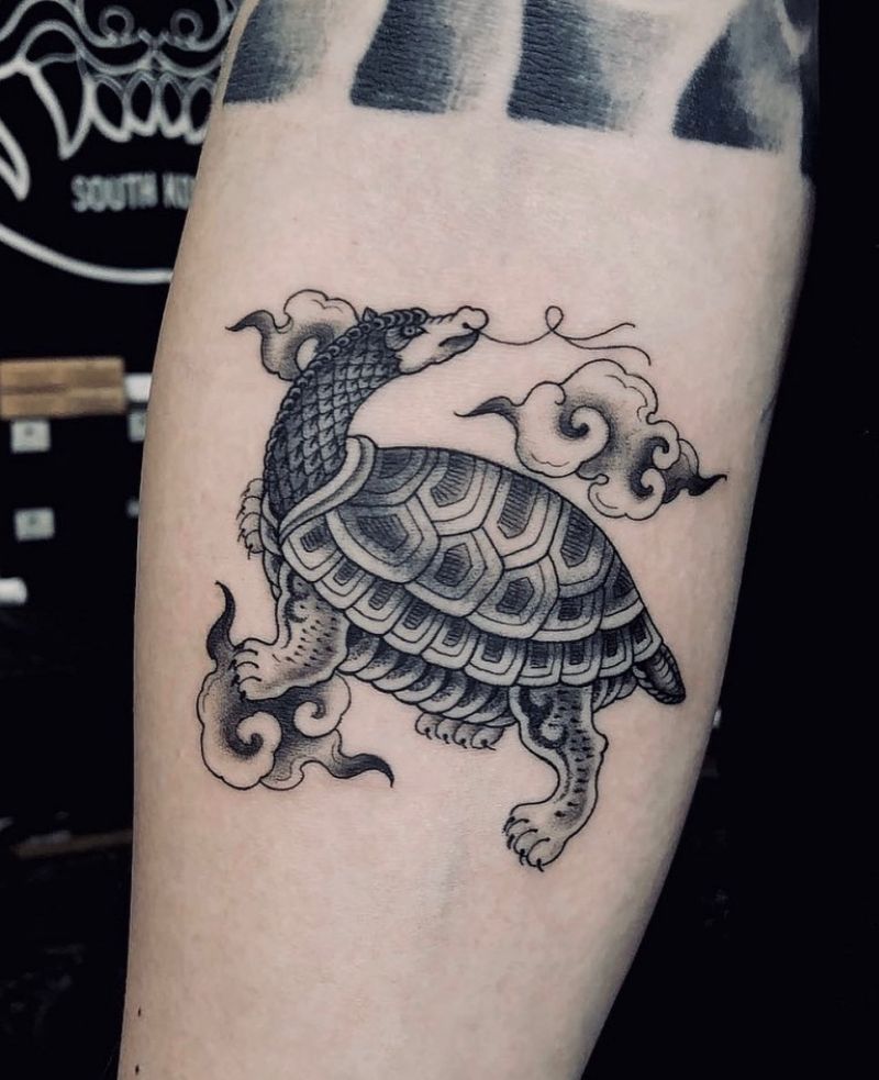 Pretty Tortoise Tattoos Hope to Bring You Luck