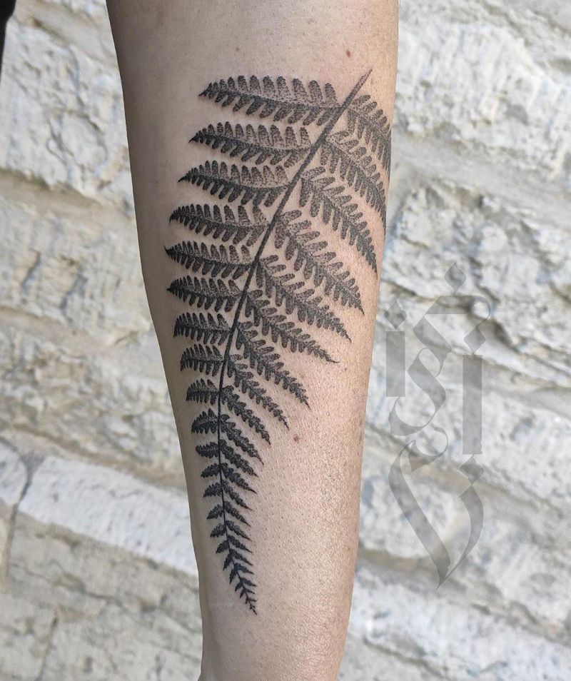 Pretty Leaf Tattoos Make You Elegant and Beautiful