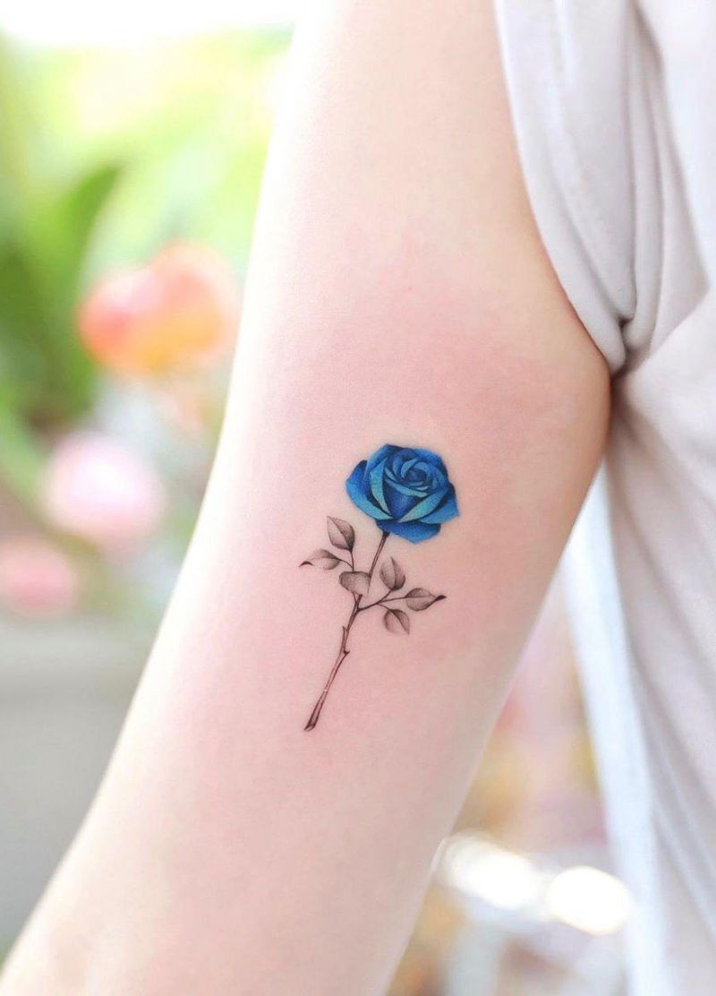 Pretty Rose Tattoos Make Your Life Full of Romance