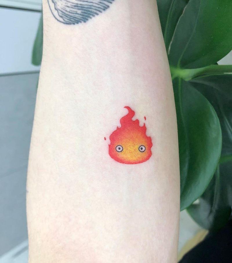 Pretty Fire Tattoos Light Up Your Life