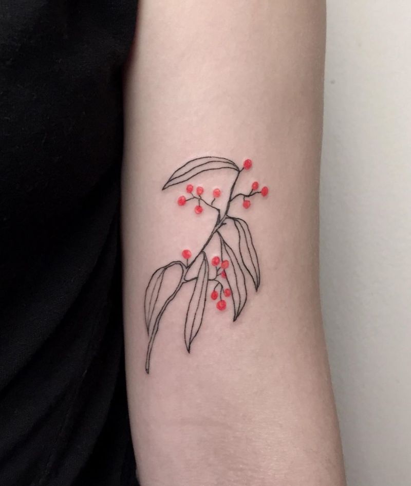 Pretty Leaf Tattoos Make You Elegant and Beautiful