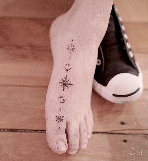 Pretty Foot Tattoos to Show Off