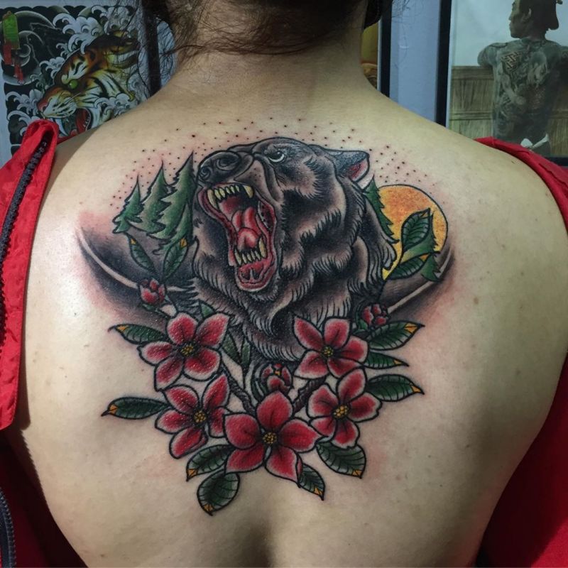 Fierce Bear Tattoos You Will Like to Try