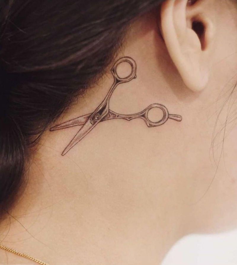 Pretty Behind the Ear Tattoos to Inspire You