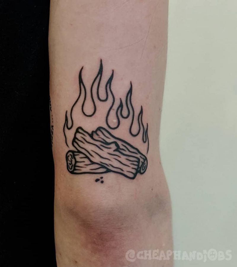 Pretty Fire Tattoos Light Up Your Life