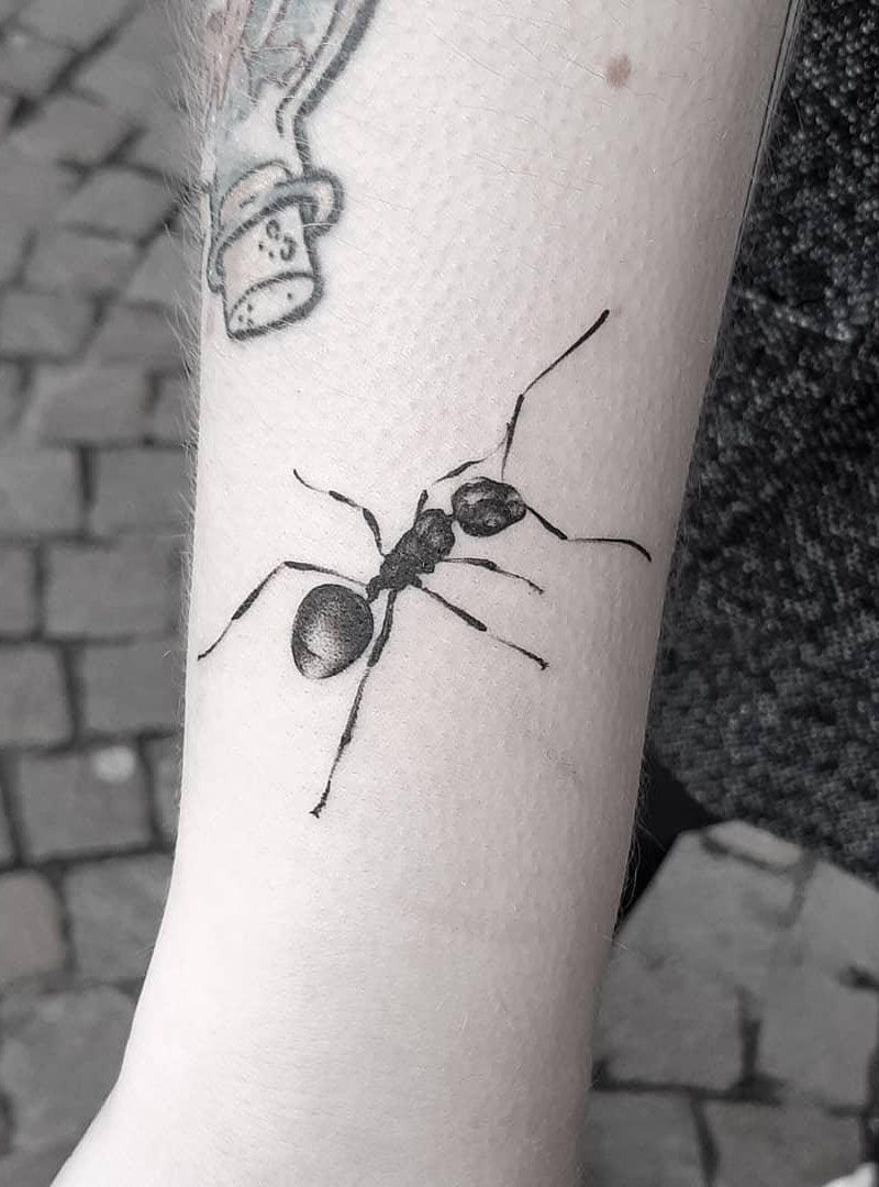 Pretty Ant Tattoos That Make You Powerful