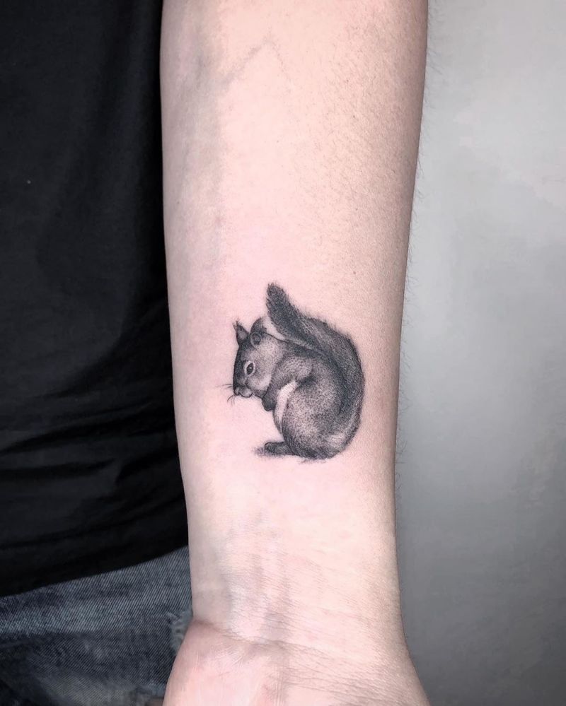 Cute Squirrel Tattoos You Will Love