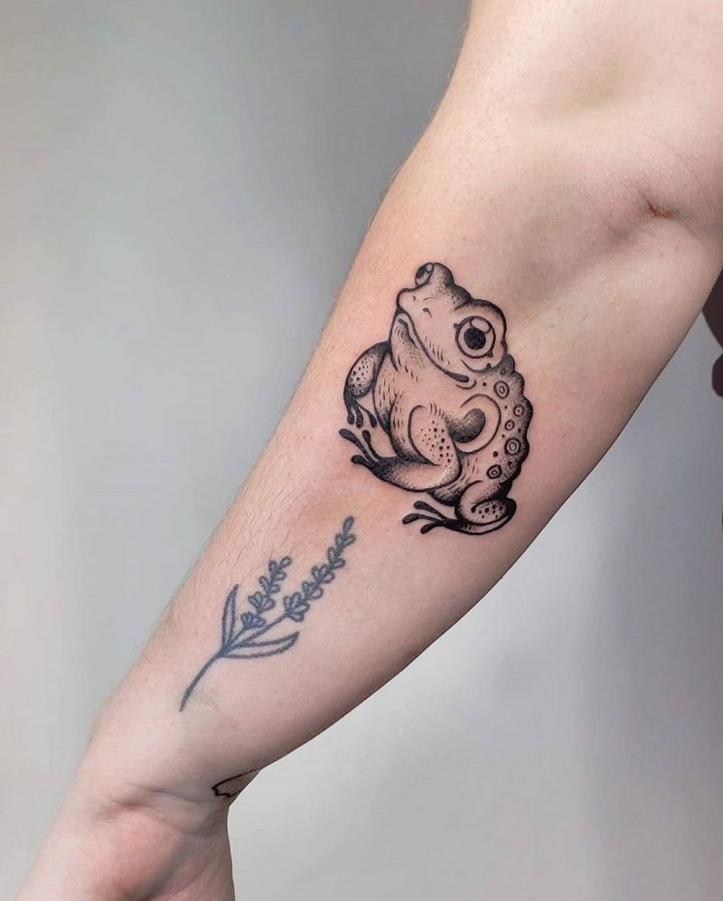 Cute Frog Tattoo Designs That You Can't Miss