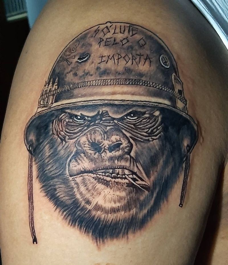 Pretty Monkey Tattoos That You Can't Miss