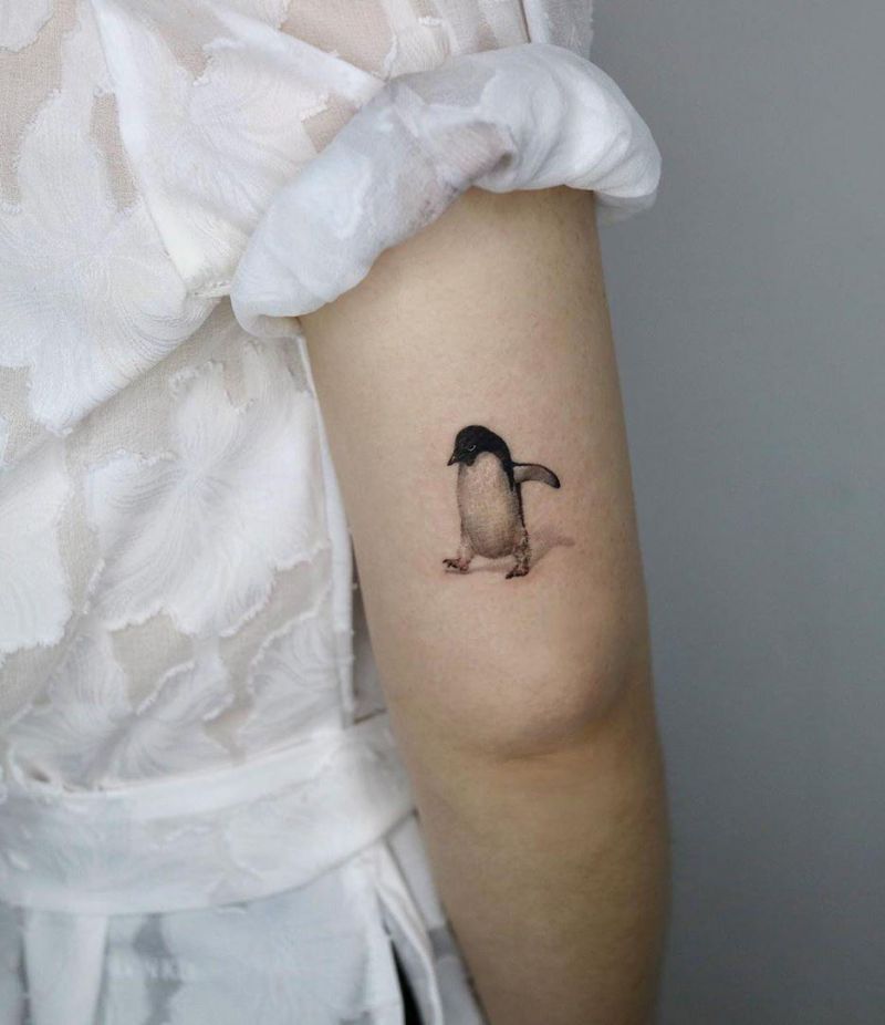 Cute Penguin Tattoo Designs for You to Enjoy