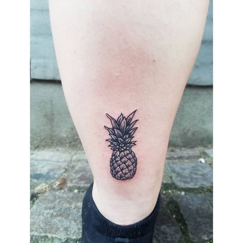 Pretty Pineapple Tattoos Give You Vitamins All The Time