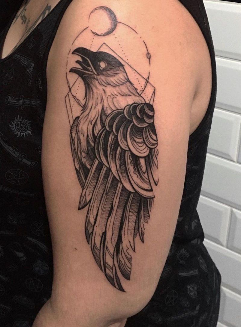 Artistic Raven Tattoos That Will Change Your Life