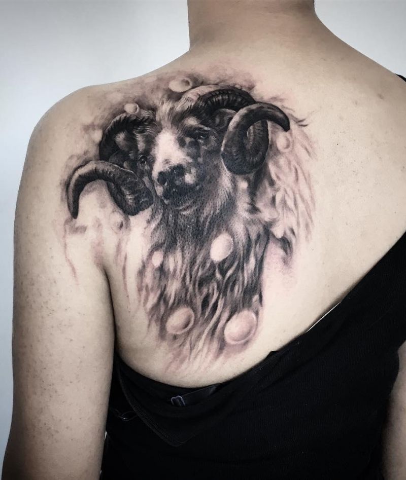 Cute Sheep Tattoos You Will Love