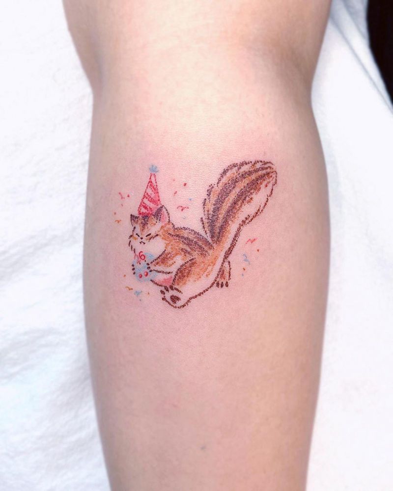 Cute Squirrel Tattoos You Will Love