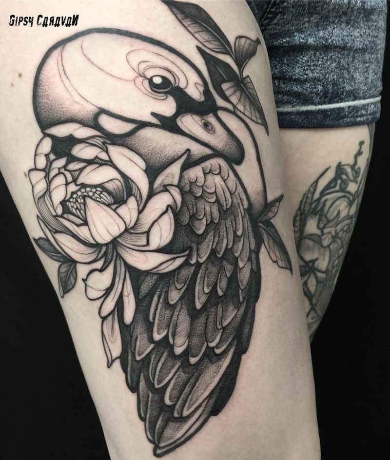 Pretty Swan Tattoos for You to Enjoy