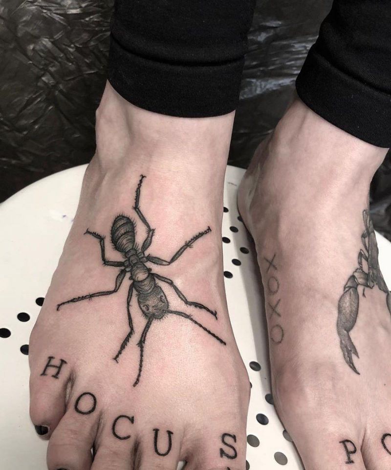 Pretty Ant Tattoos That Make You Powerful