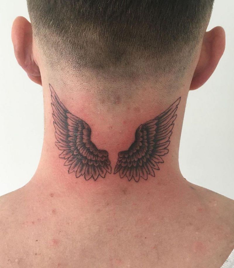 Pretty Back of Neck Tattoo Designs to Inspire You