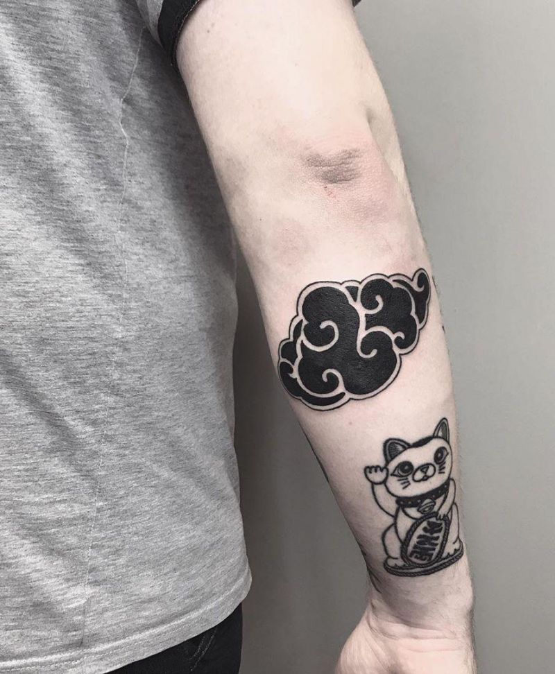 Pretty Cloud Tattoo Designs to Inspire You