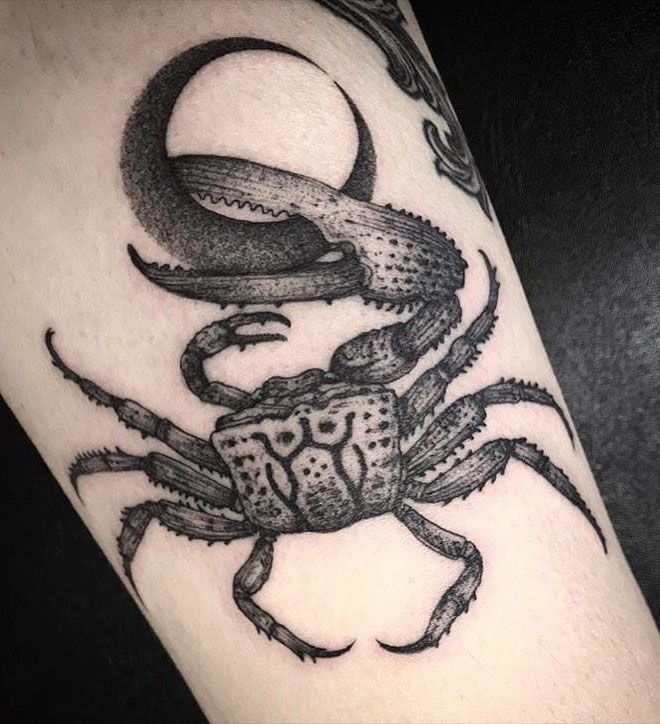 Cute Crab Tattoos for You to Enjoy