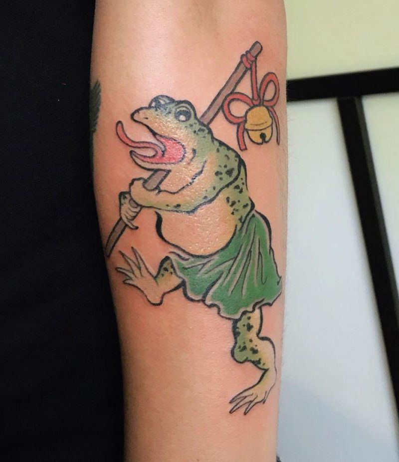 Cute Frog Tattoo Designs That You Can't Miss