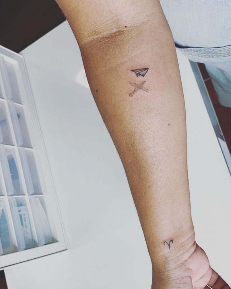 Pretty Origami Tattoos That Improve Your Taste