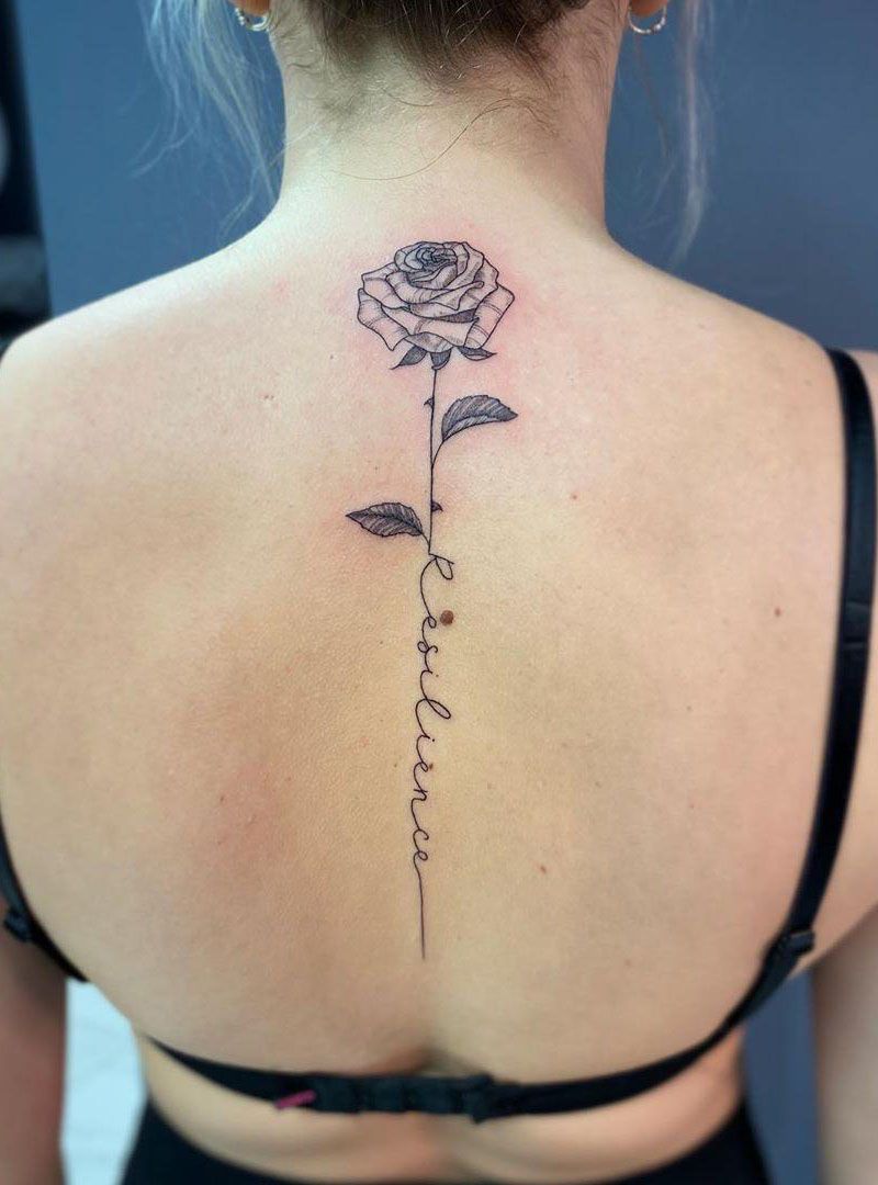 Pretty Spine Tattoos that Make You Sexy