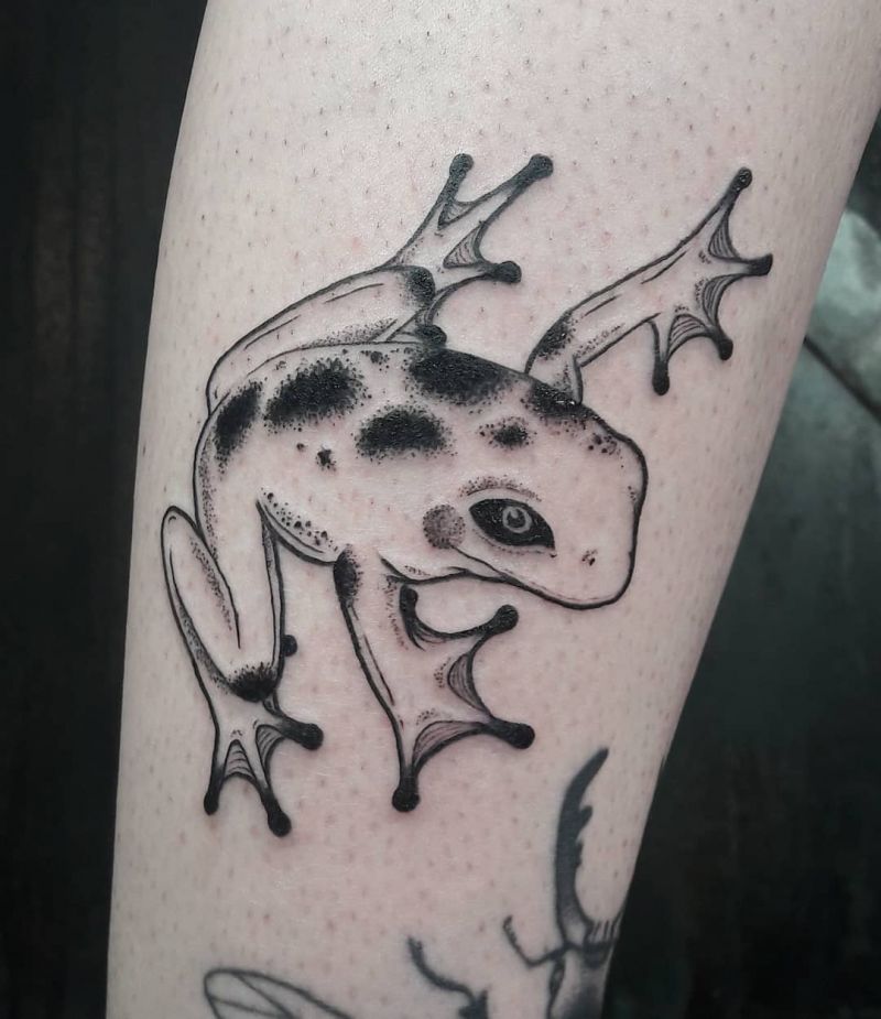 Cute Frog Tattoo Designs That You Can't Miss