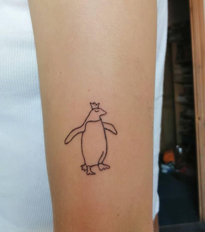 Cute Penguin Tattoo Designs for You to Enjoy