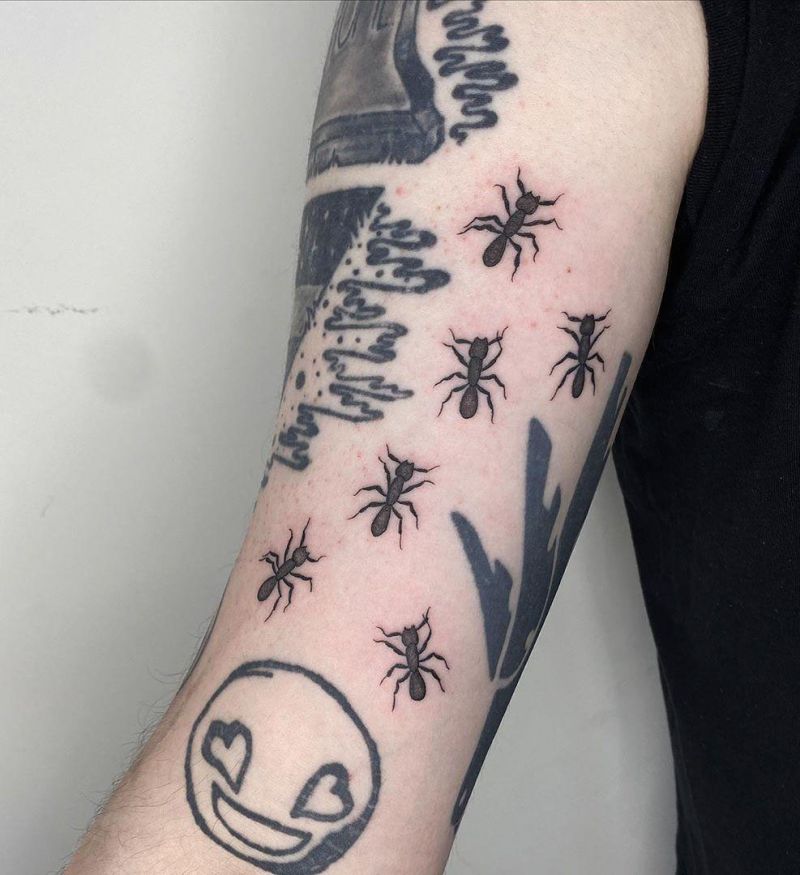 Pretty Ant Tattoos That Make You Powerful