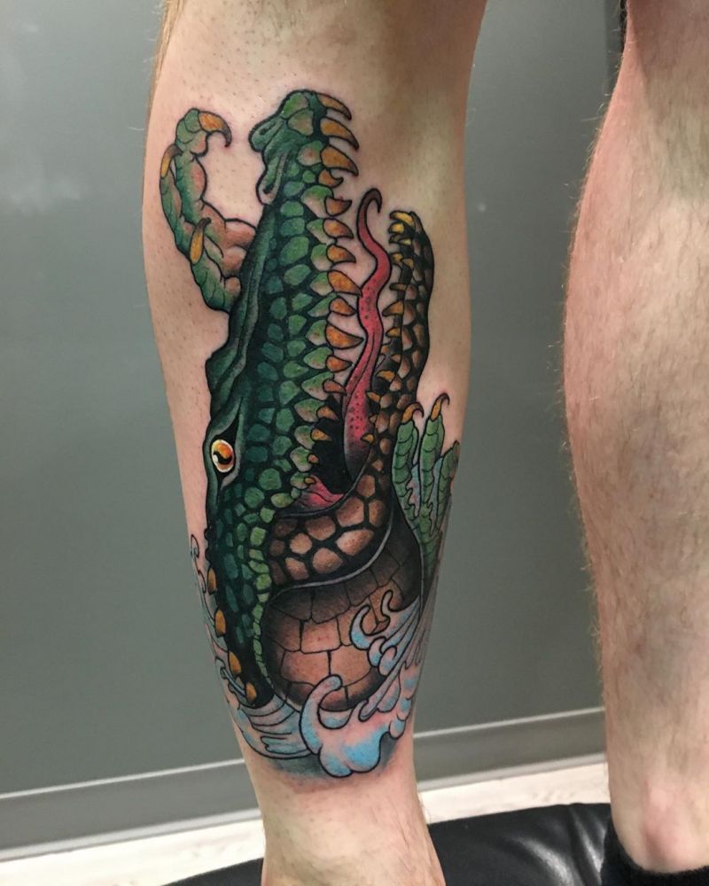 Pretty Crocodile Tattoo Designs and Ideas