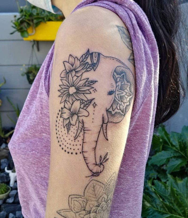 Pretty Elephant Tattoos That You Will Love