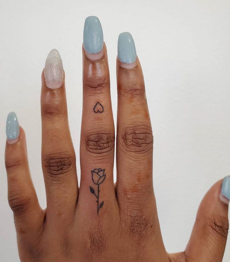 Exquisite Finger Tattoos That Give You a Different Feeling