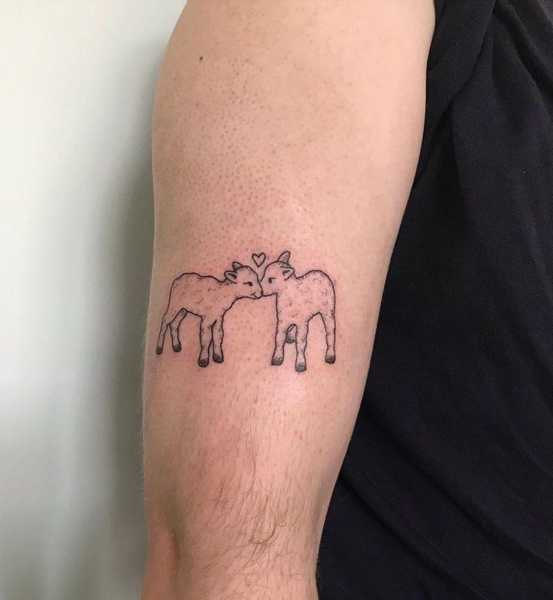 Cute Sheep Tattoos You Will Love