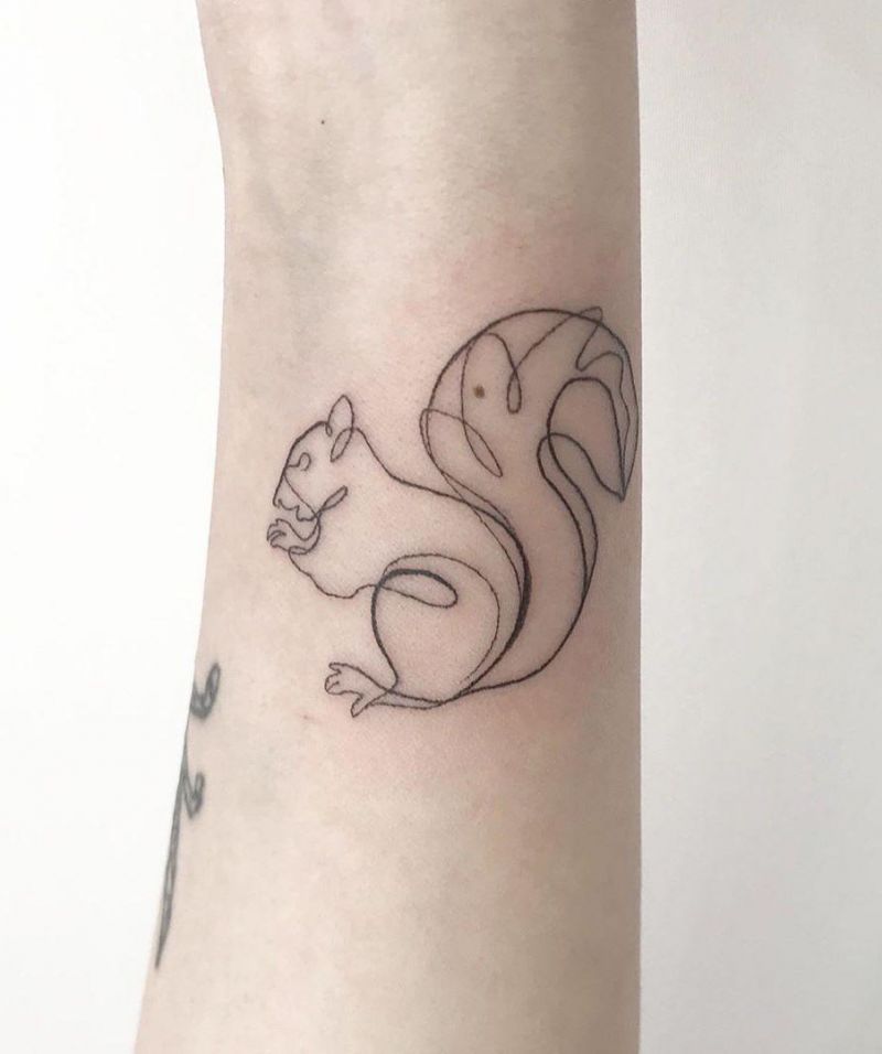 Cute Squirrel Tattoos You Will Love