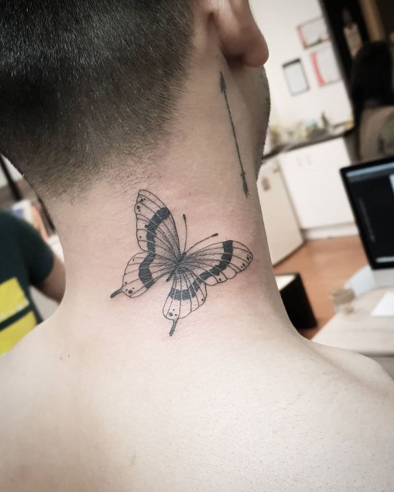 Pretty Back of Neck Tattoo Designs to Inspire You