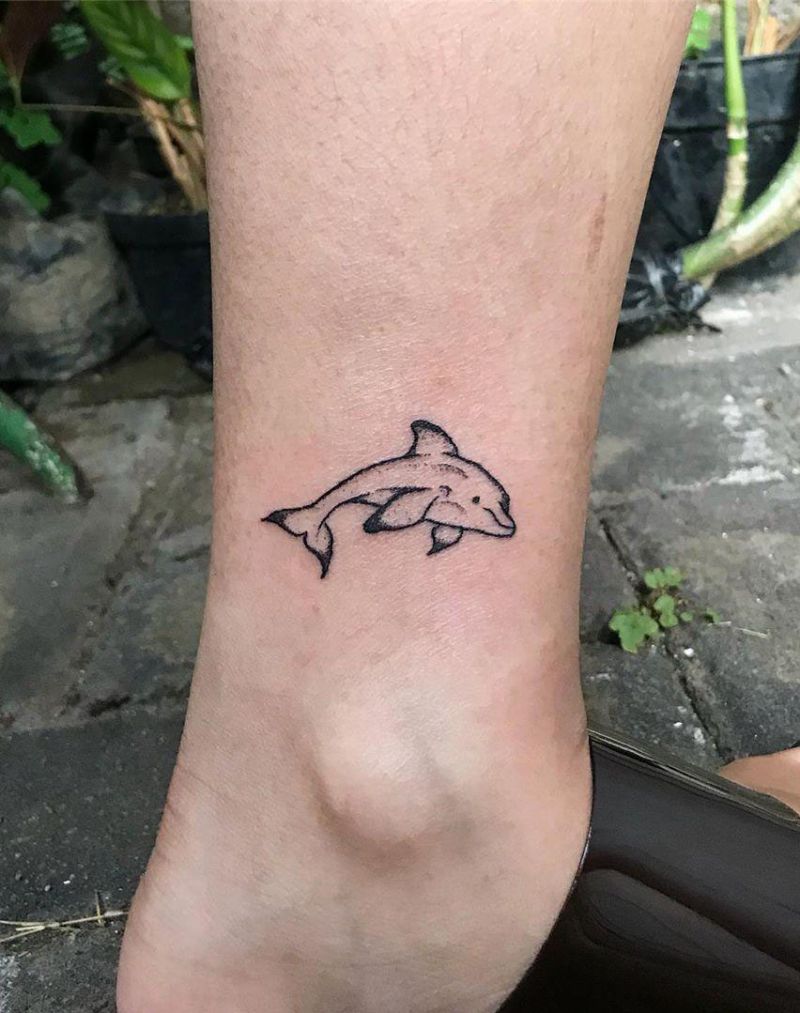 Pretty Dolphin Tattoos That You Can't Miss