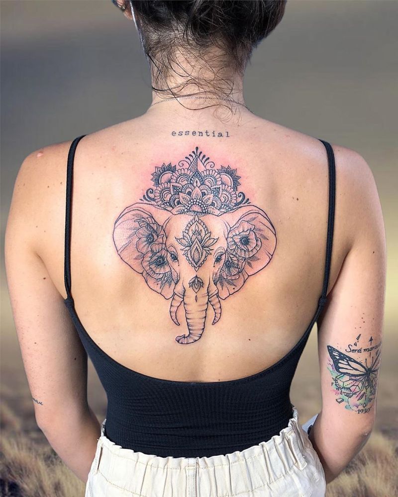 Pretty Elephant Tattoos That You Will Love