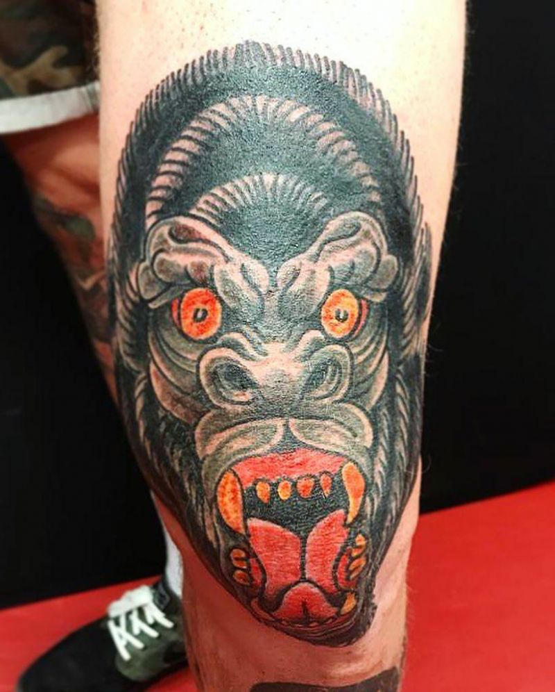 Superb Gorilla Tattoo Designs to Inspire You