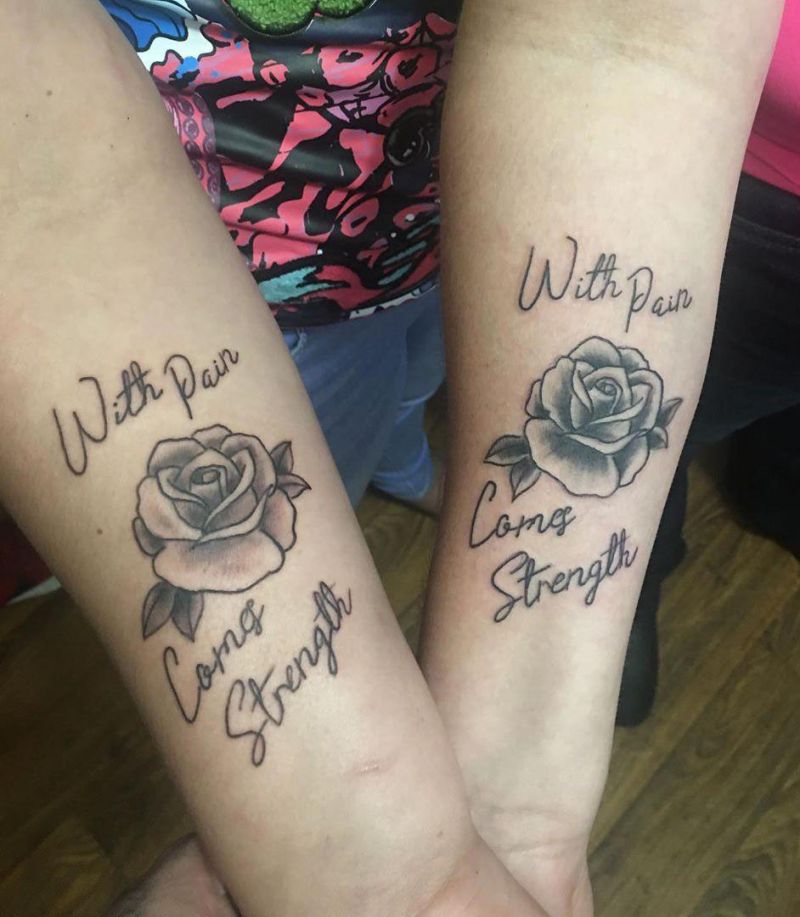 Pretty Mother Daughter Tattoos You Will Love