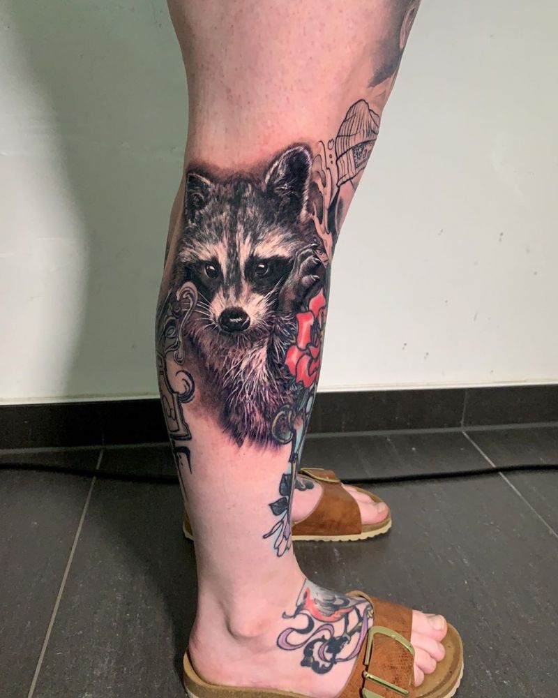 Cute Raccoon Tattoos You Will Love