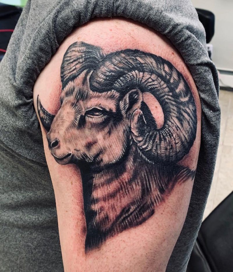 Cute Sheep Tattoos You Will Love