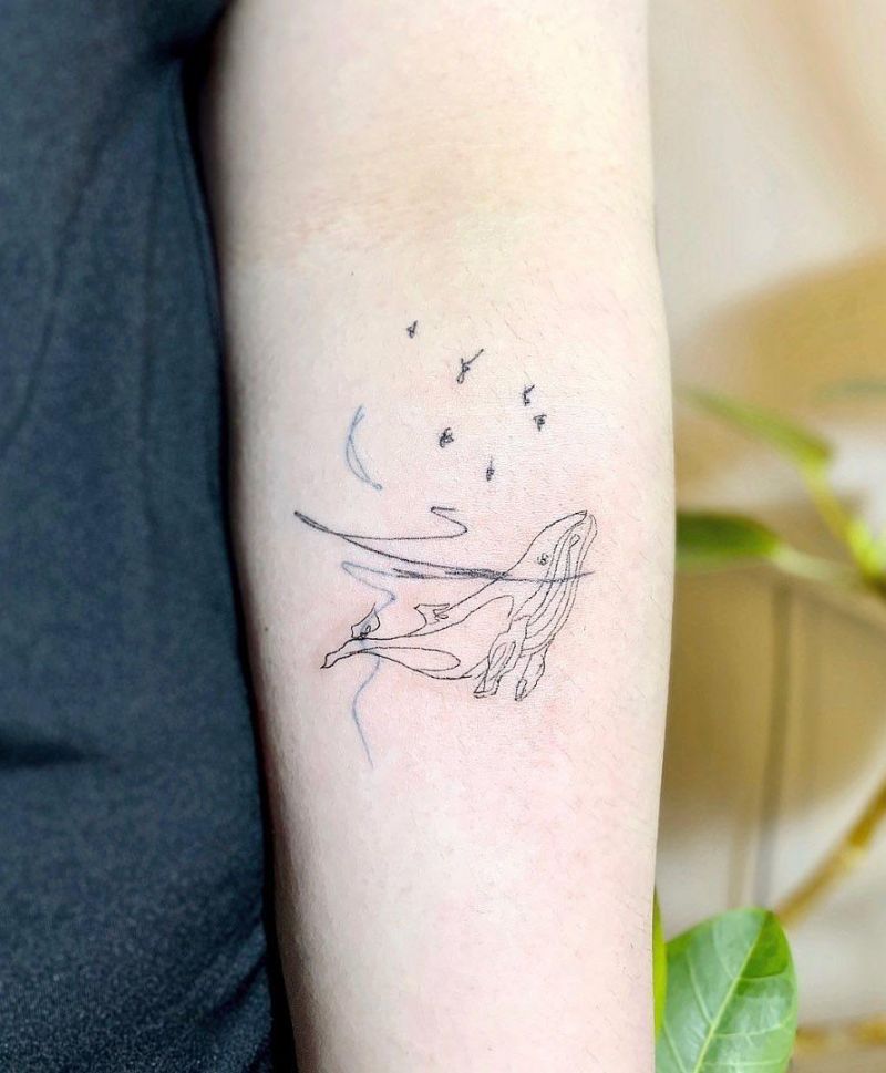 Pretty Dolphin Tattoos That You Can't Miss