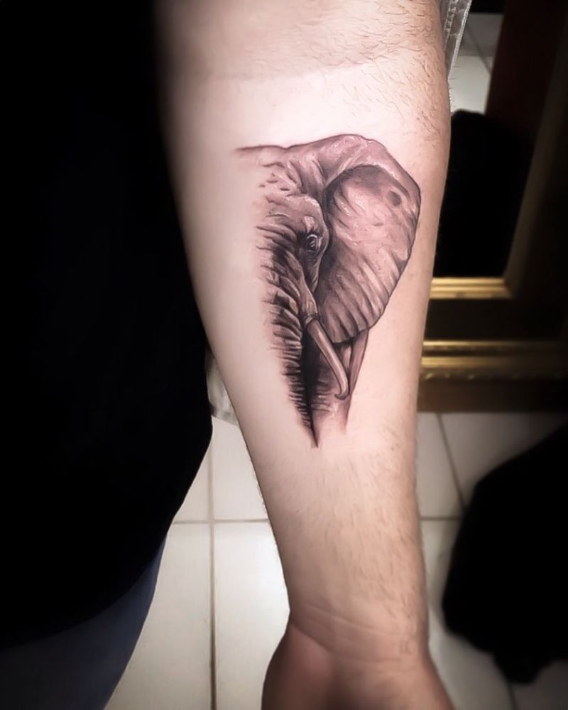 Pretty Elephant Tattoos That You Will Love